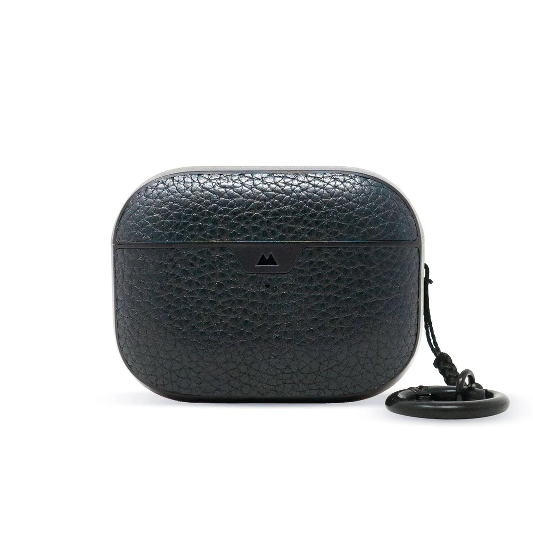 Black Leather AirPods Pro Case - Image 10