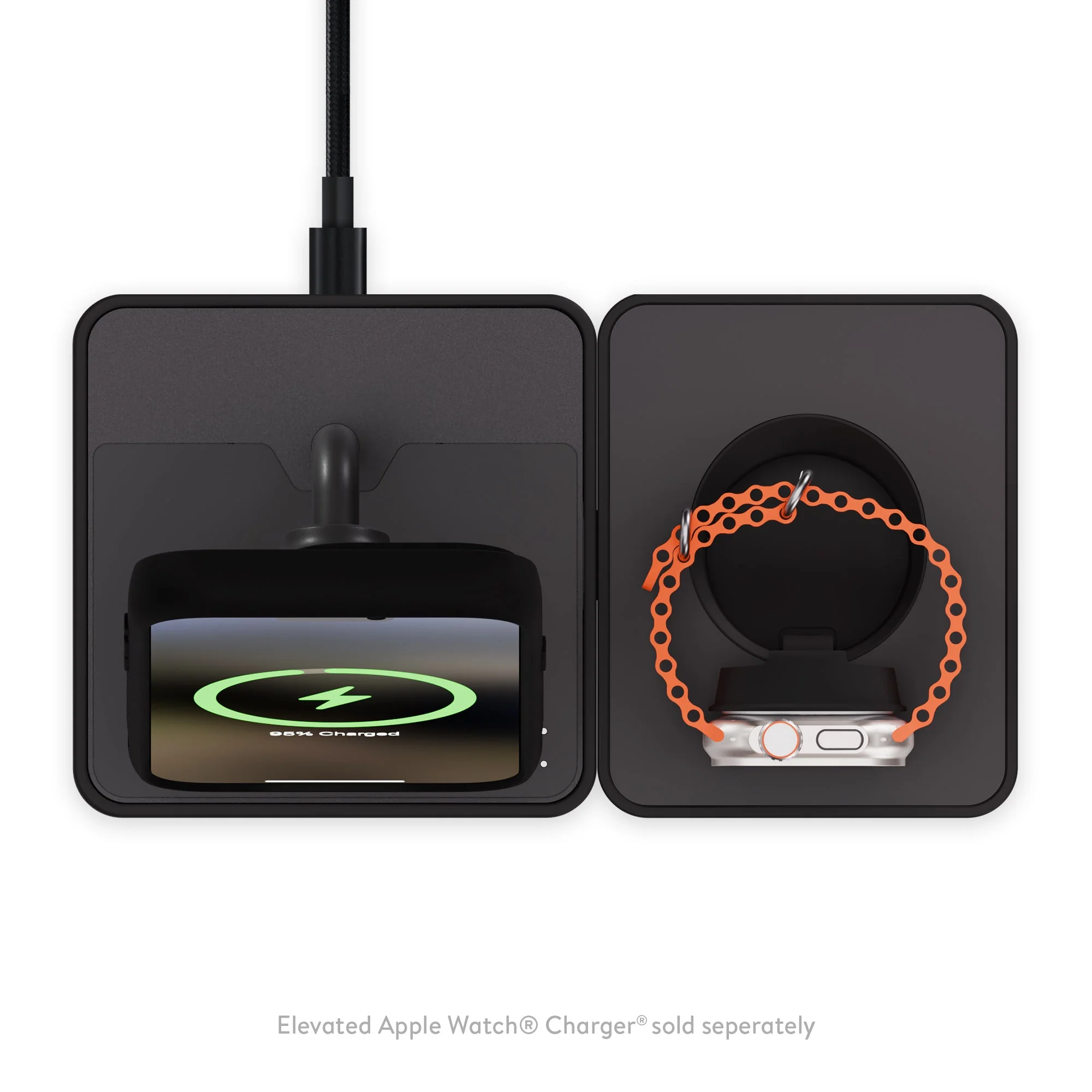 Wireless Charging Stand - Matte Black - Image 12
