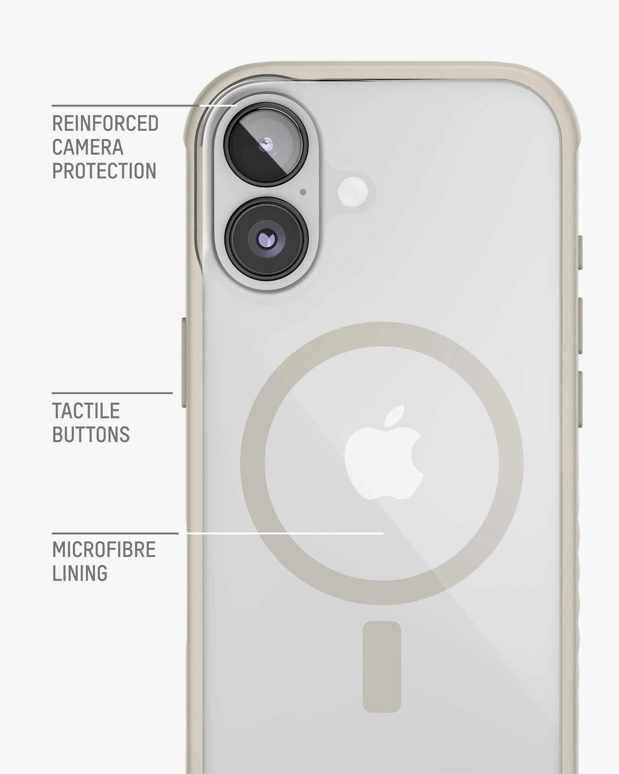 Protective Clear Phone Case Stone - Clarity MagSafe - Image 20