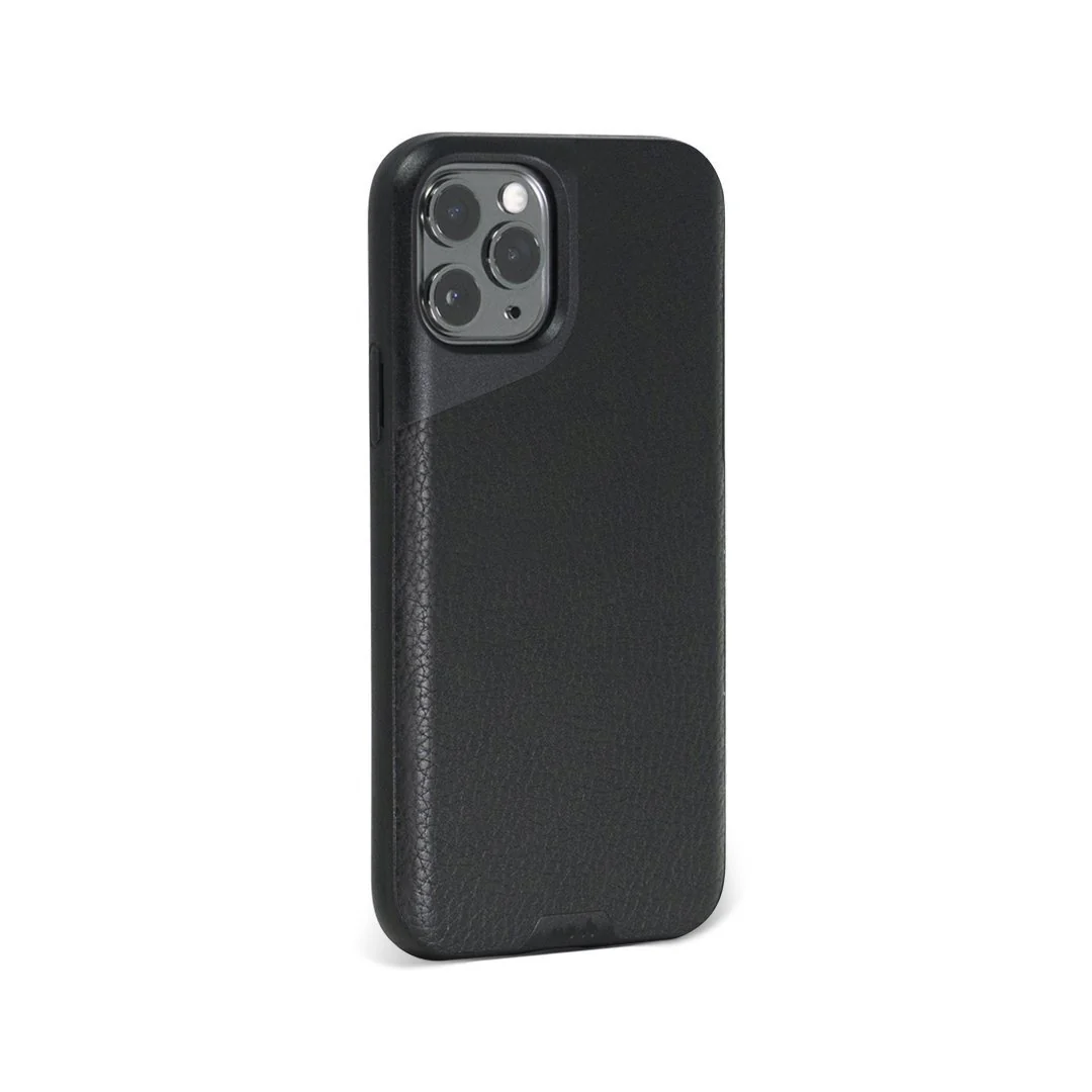 Black Leather Phone Case - Contour - Image 9