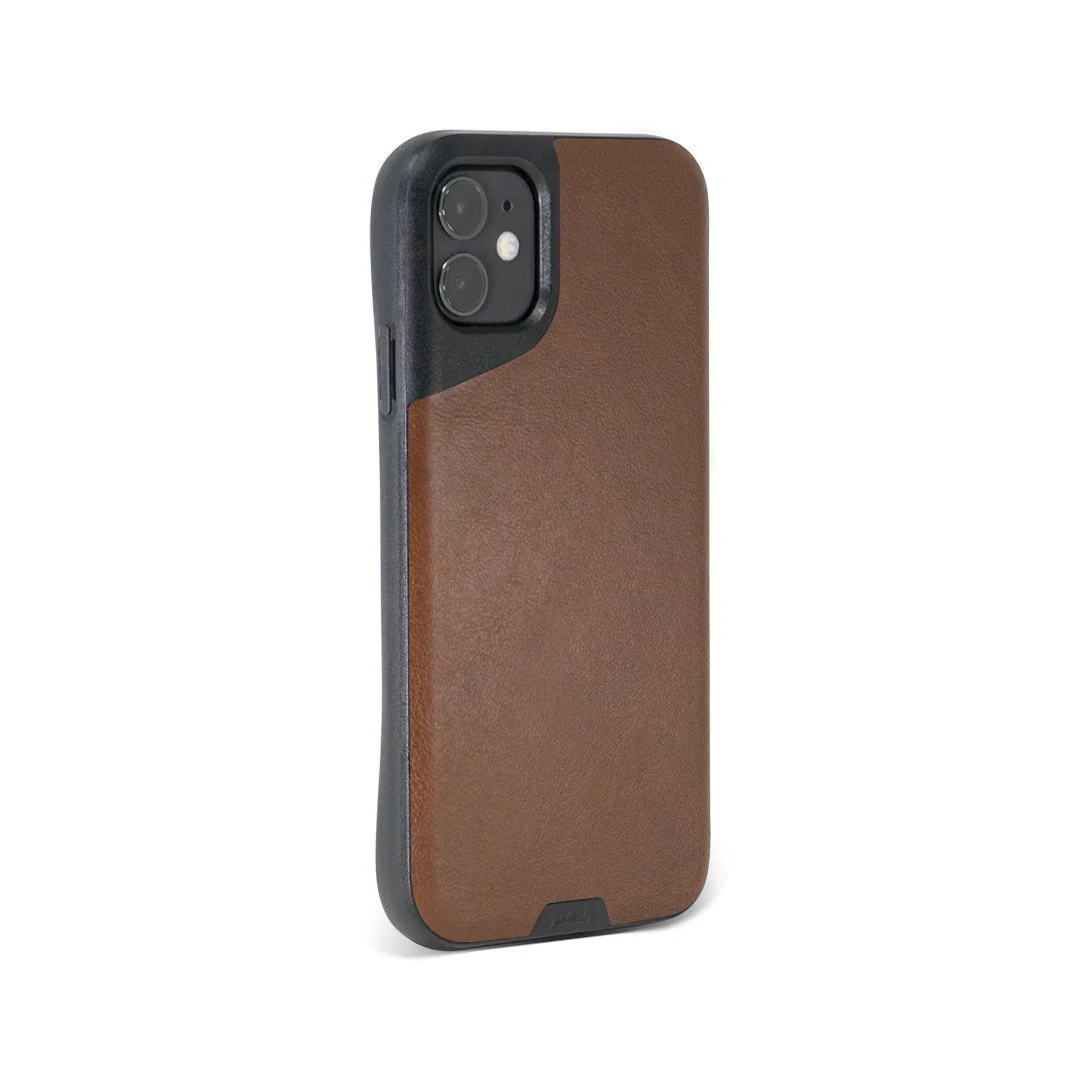 Brown Leather Phone Case - Contour - Image 5