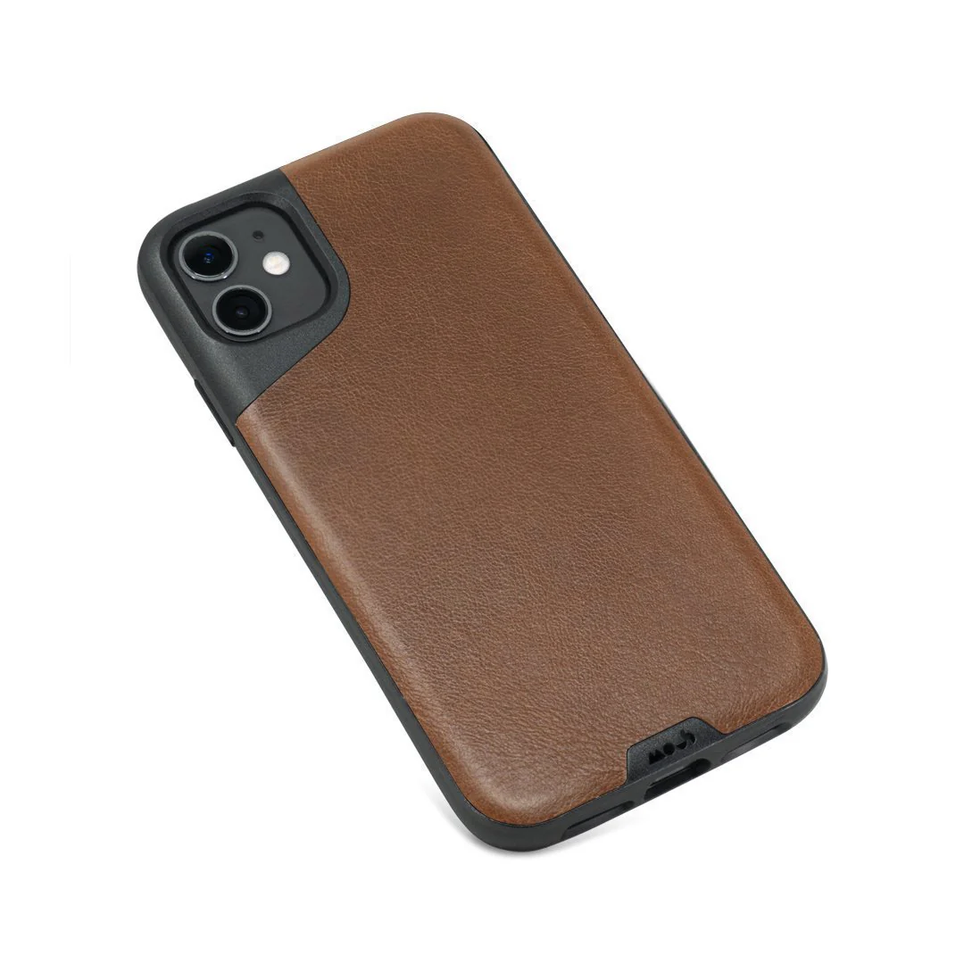 Brown Leather Phone Case - Contour - Image 6