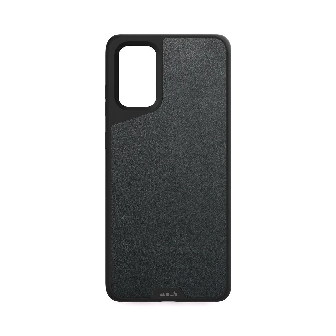 Black Leather Protective Phone Case - Limitless - Image 100