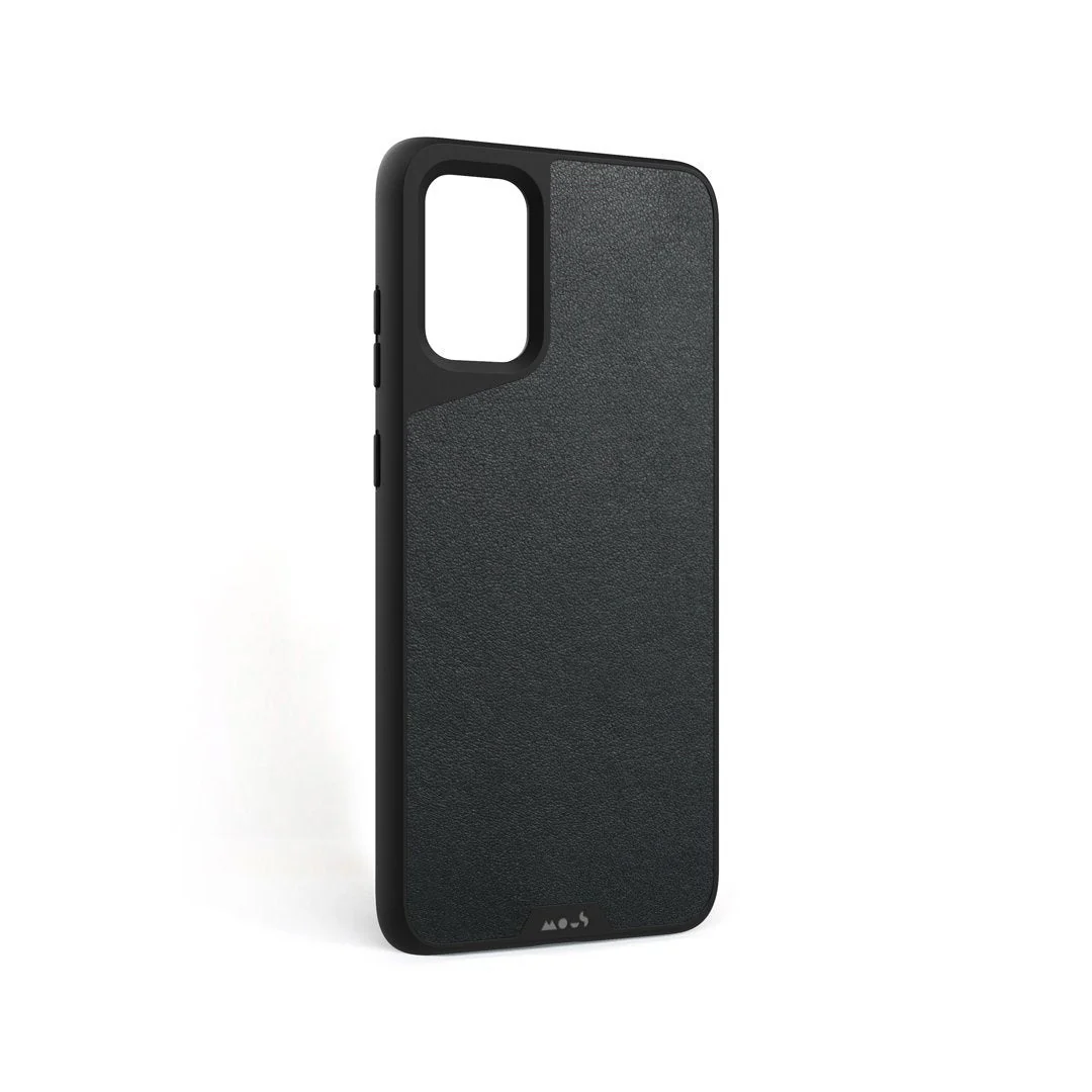 Black Leather Protective Phone Case - Limitless - Image 131