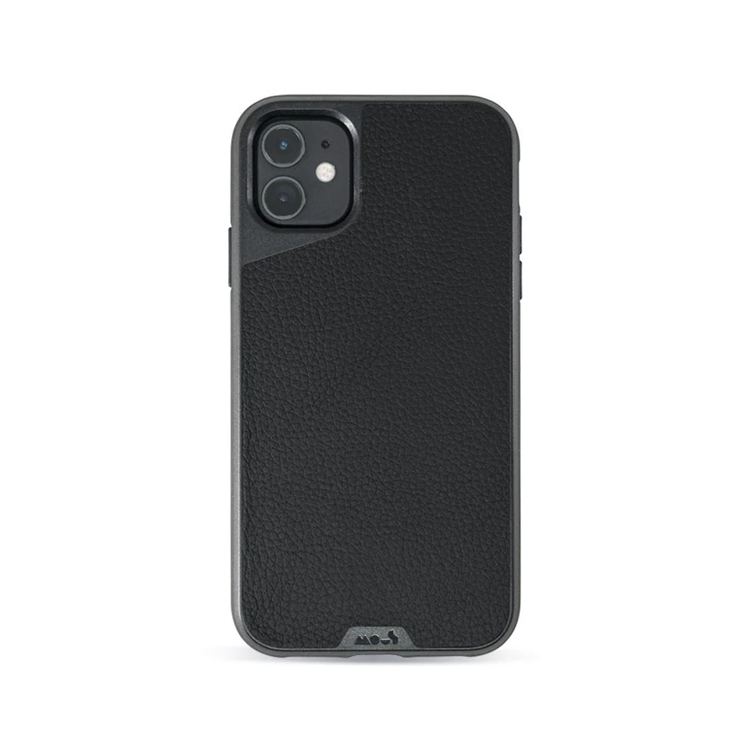 Black Leather Protective Phone Case - Limitless - Image 21