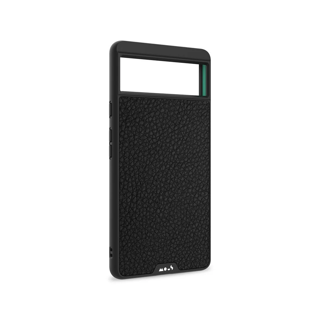Black Leather Protective Phone Case - Limitless - Image 29