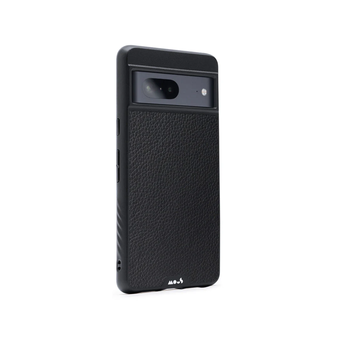 Black Leather Protective Phone Case - Limitless - Image 40