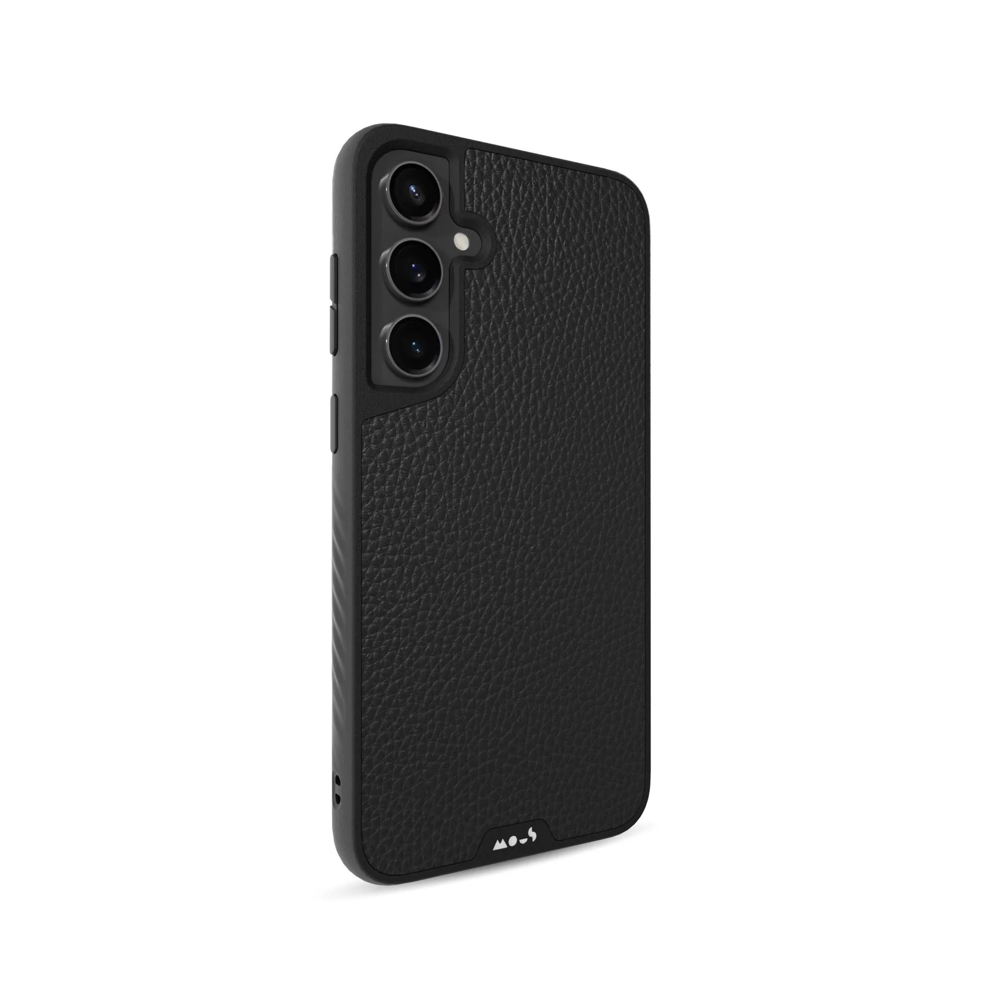 Black Leather Protective Phone Case - Limitless - Image 43