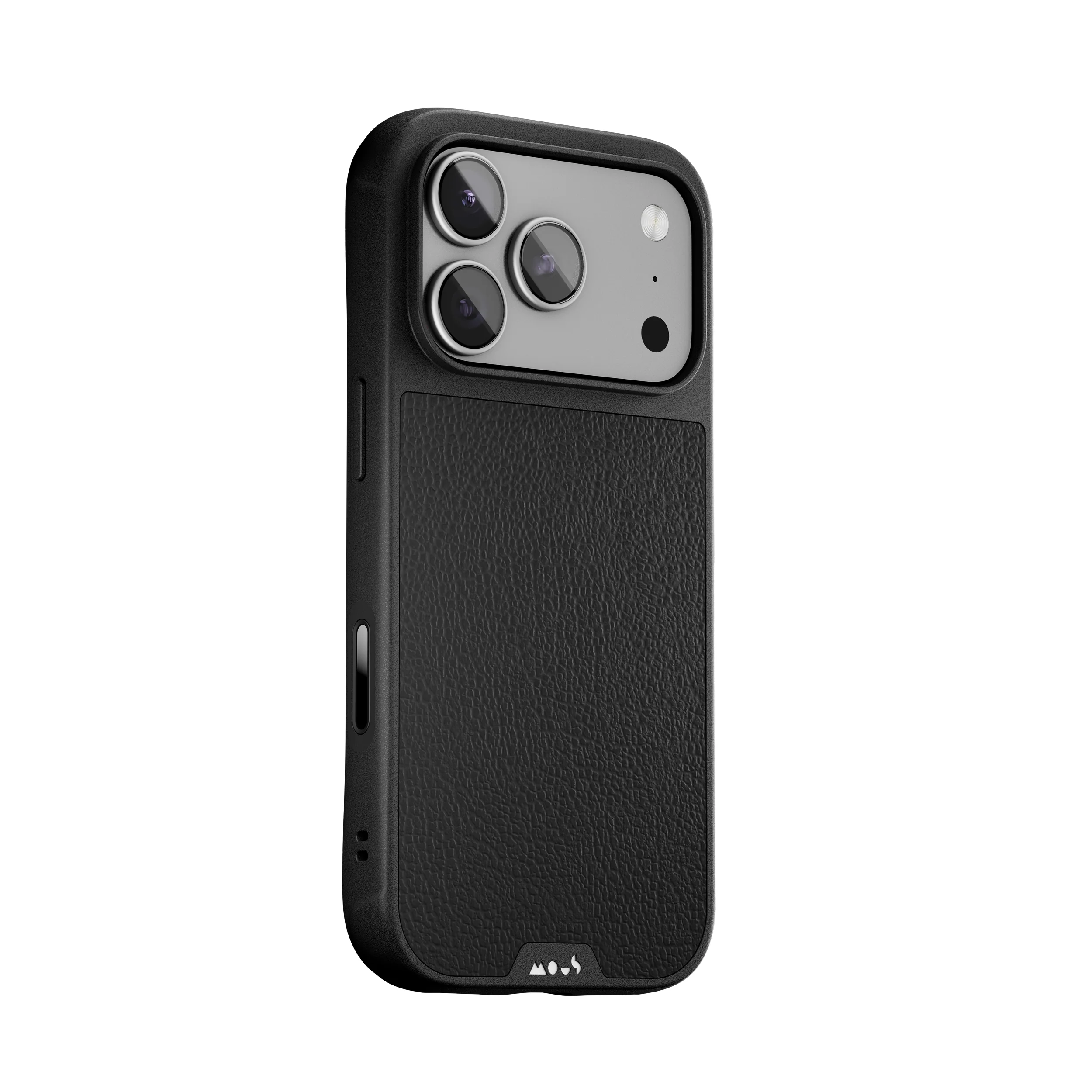 Black Leather Protective Phone Case - Limitless - Image 51