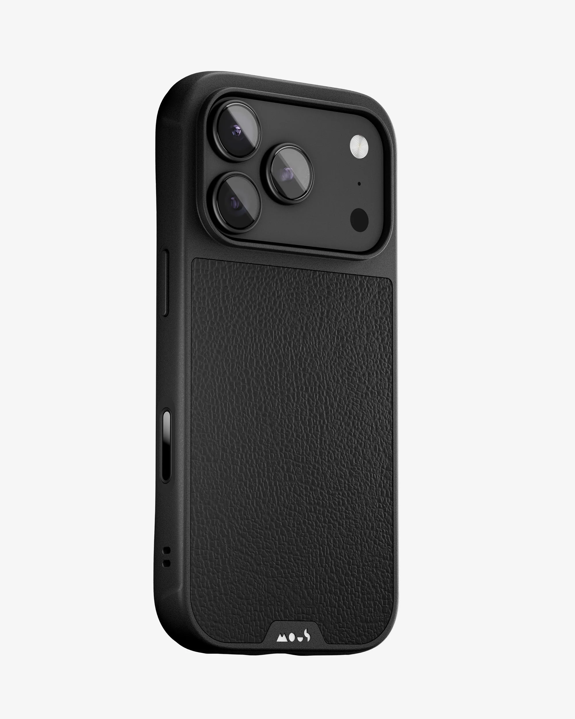 Black Leather Protective Phone Case - Limitless - Image 52