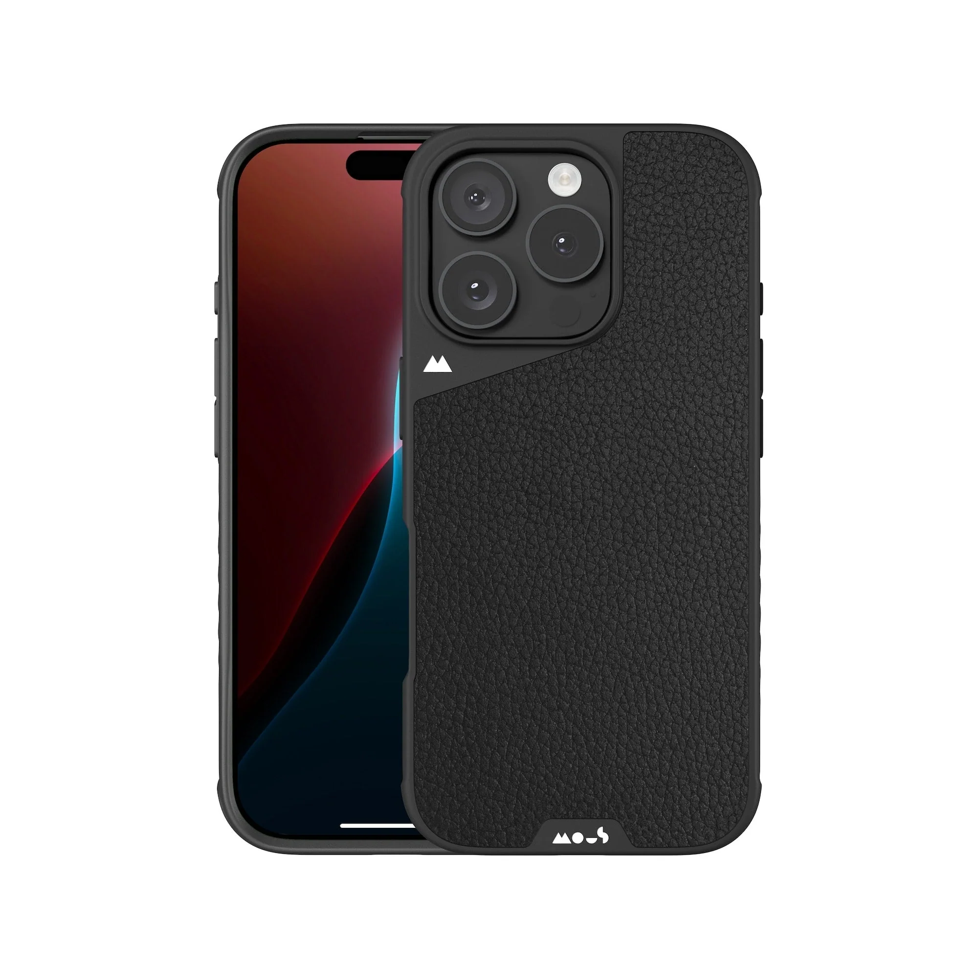 Black Leather Protective Phone Case - Limitless - Image 55