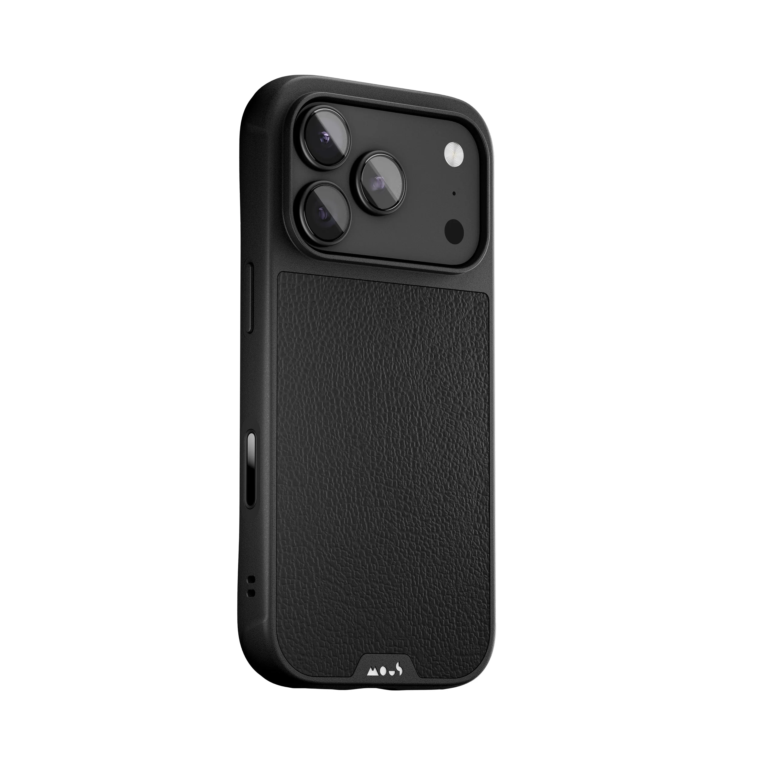 Black Leather Protective Phone Case - Limitless - Image 82