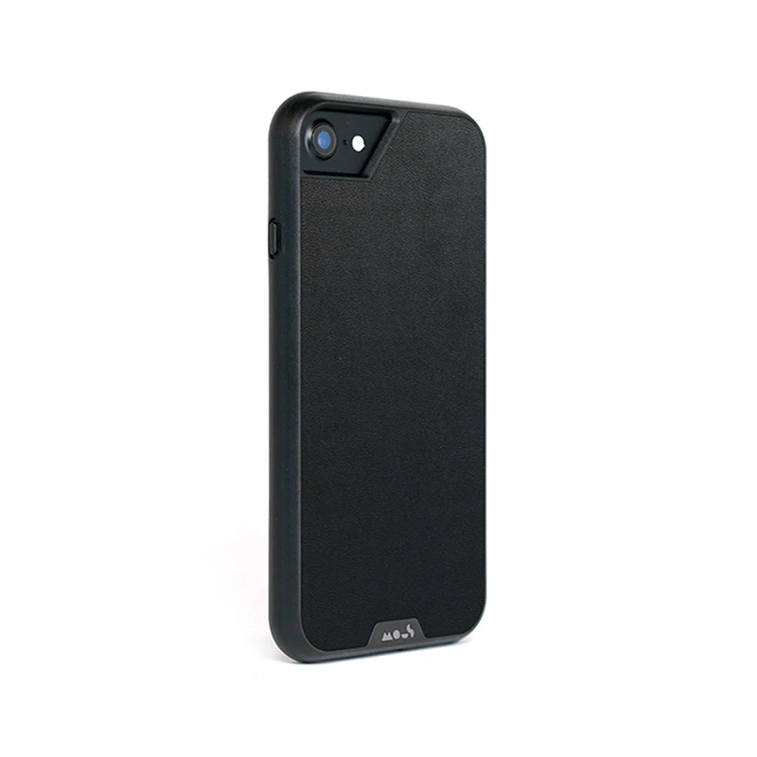 Black Leather Protective Phone Case - Limitless - Image 86