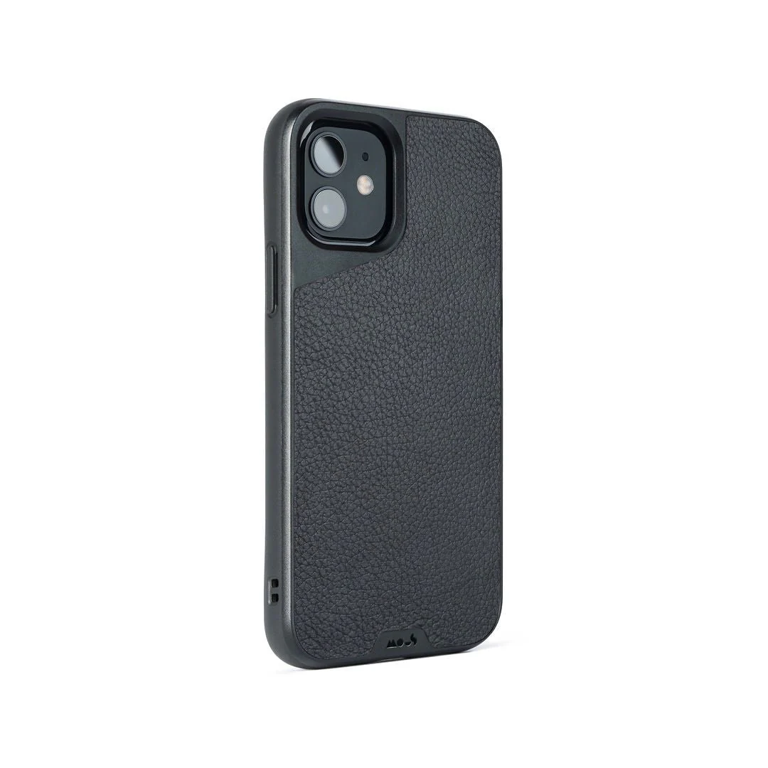 Black Leather Protective Phone Case - Limitless - Image 90
