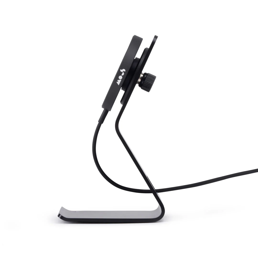 Matte Black Wireless Charger and Stand - Image 4