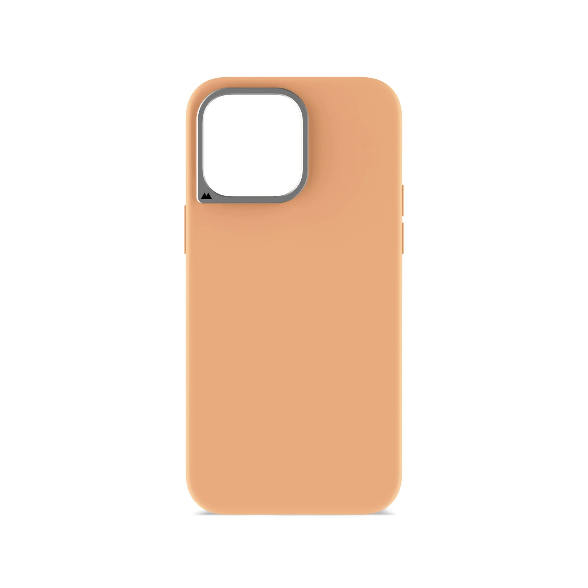 MagSafe® Compatible Apricot Silicone Phone Case - Minimalist - Image 3