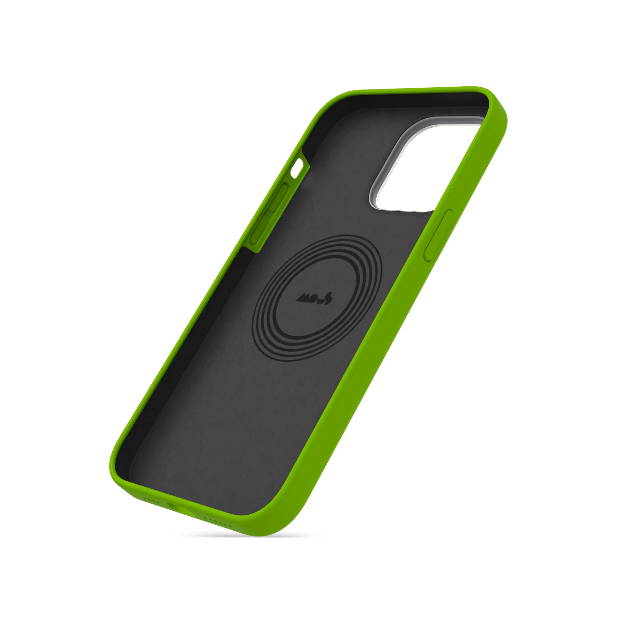 MagSafe® Compatible Lime Silicone Phone Case - Minimalist - Image 4