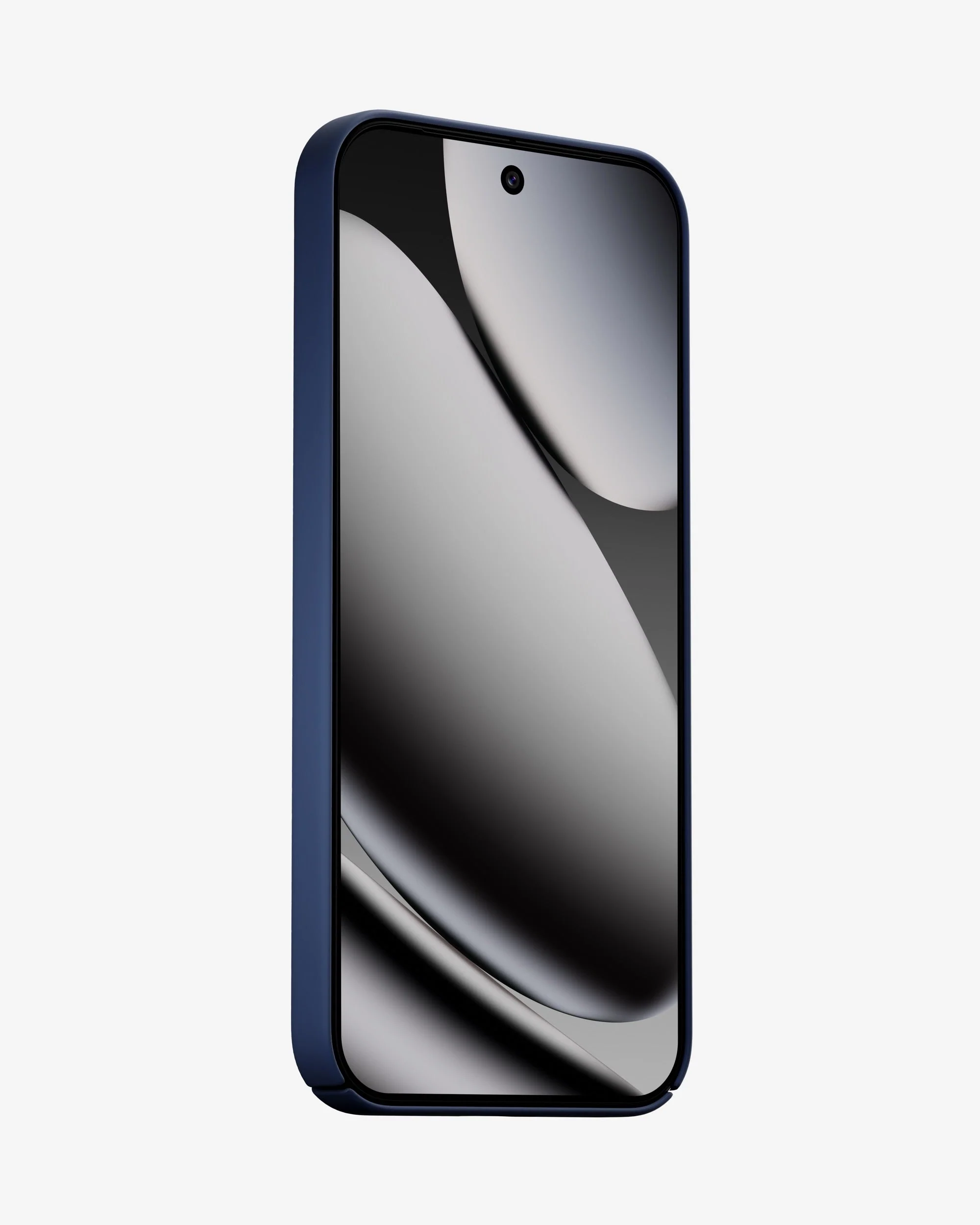 Charcoal Blue Lightweight Phone Case - Super Thin - Image 3
