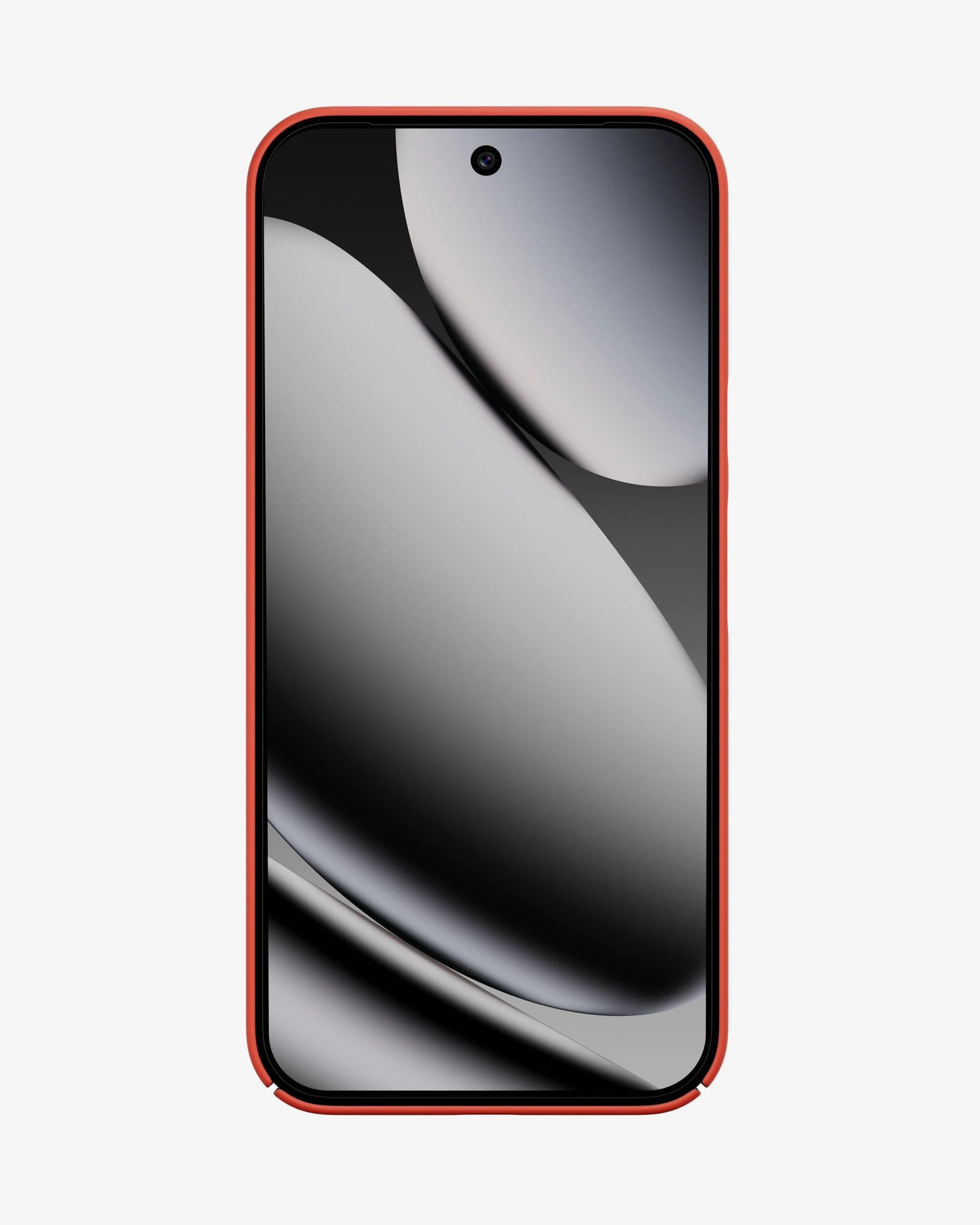 Hot Coral Lightweight Phone Case - Super Thin - Image 3