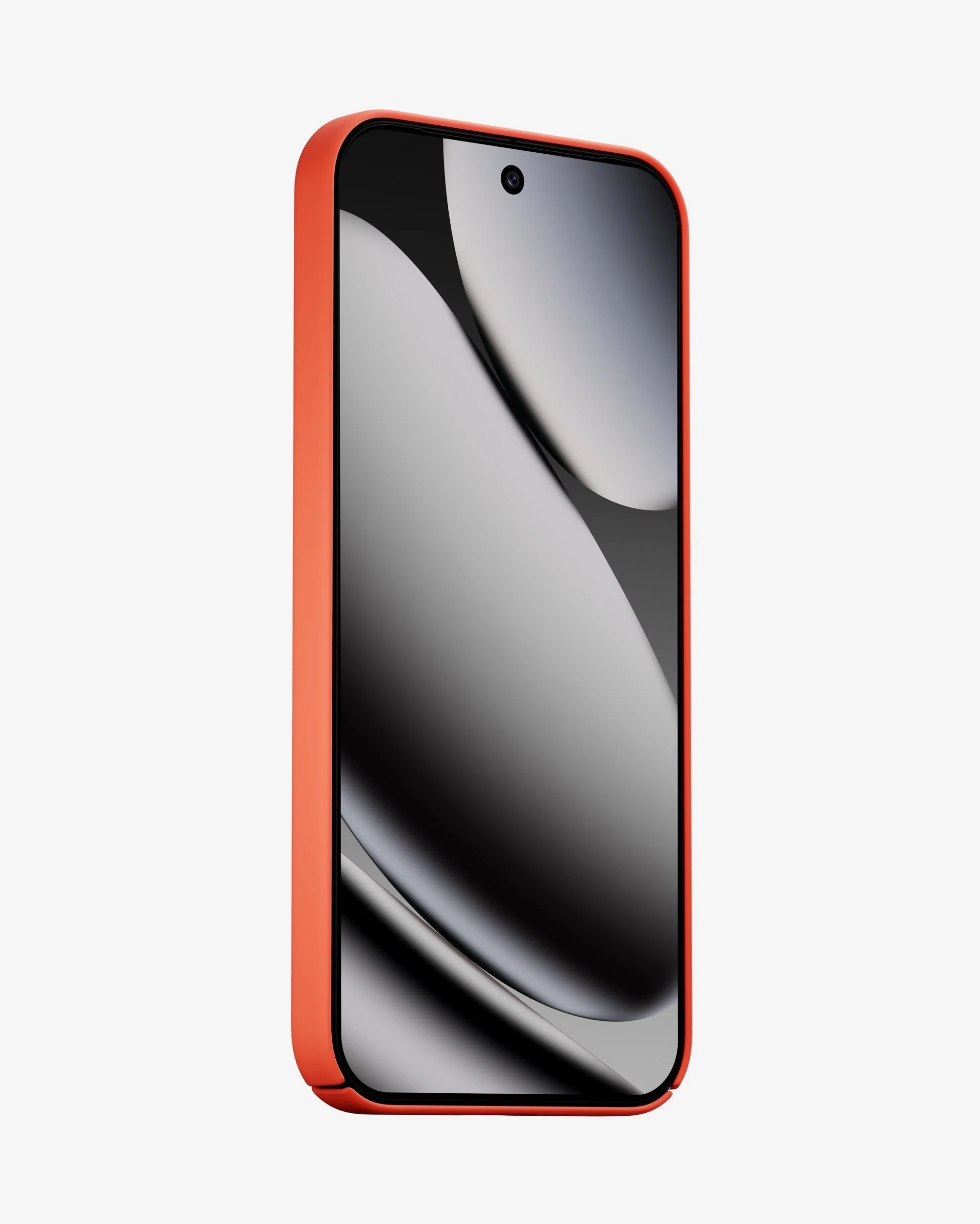 Hot Coral Lightweight Phone Case - Super Thin - Image 4