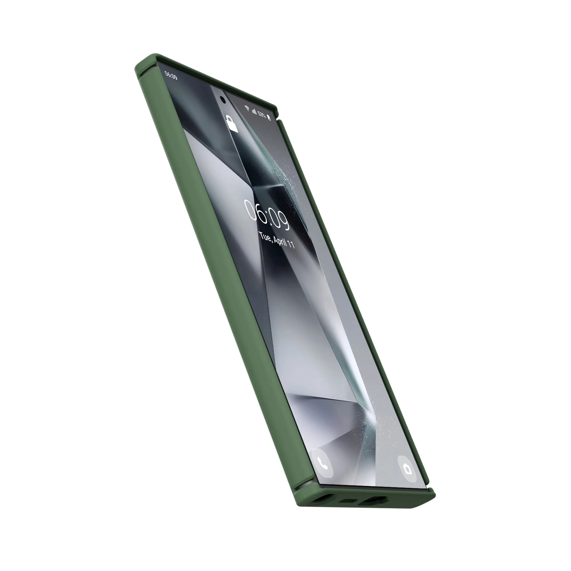 Forest Green Lightweight Phone Case - Super Thin - Image 10