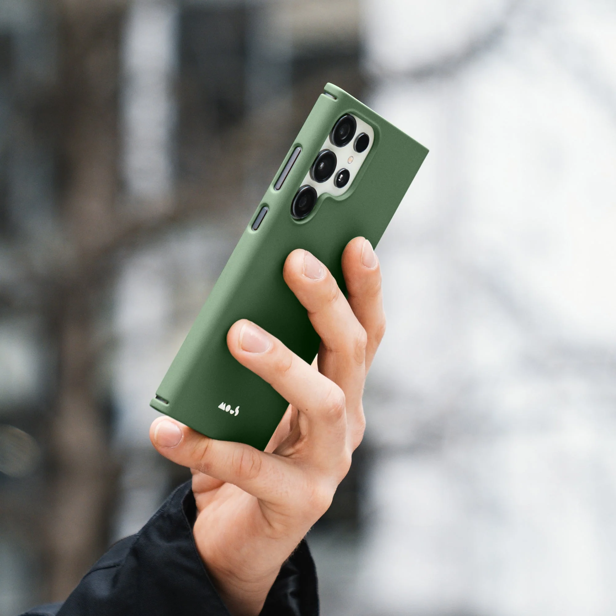 Forest Green Lightweight Phone Case - Super Thin - Image 8