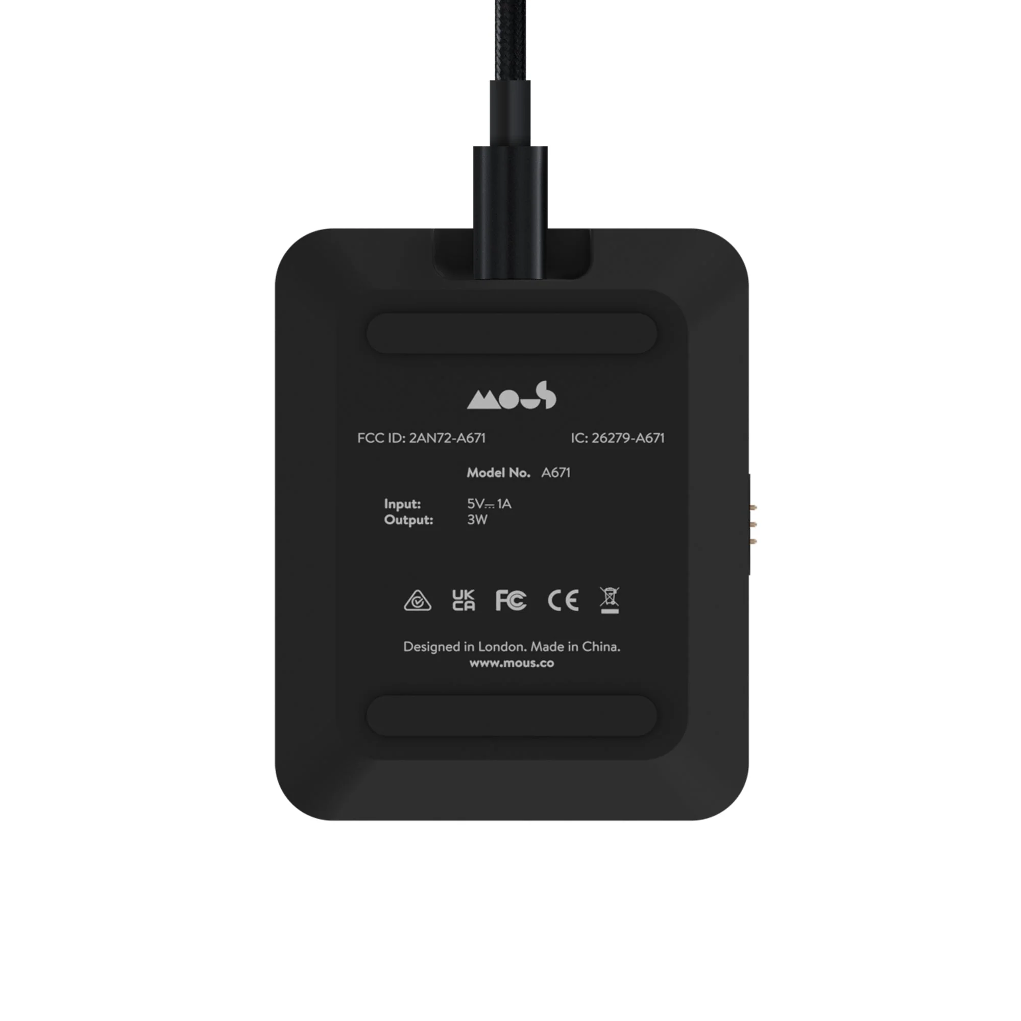 Matte Black Wireless Apple Watch® Charger - Image 17