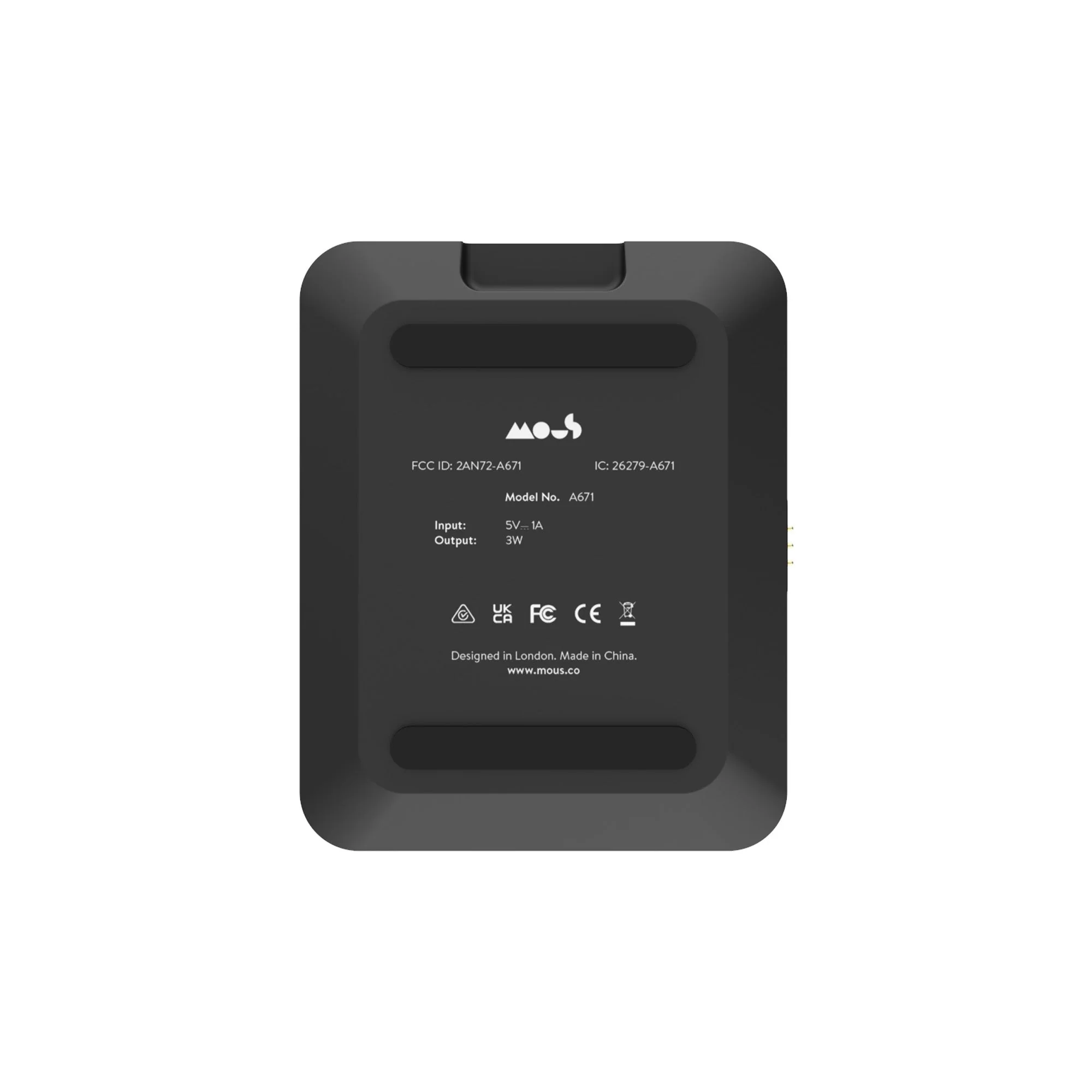 Matte Black Wireless Apple Watch® Charger - Image 9
