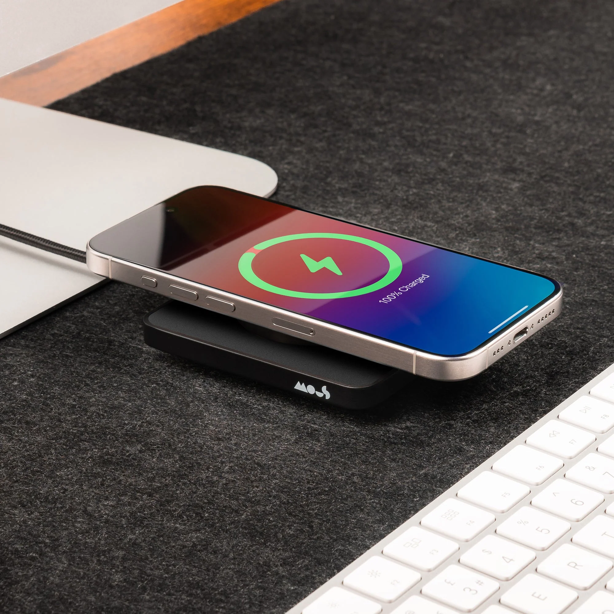 Matte Black Wireless Charging Pad - Image 6