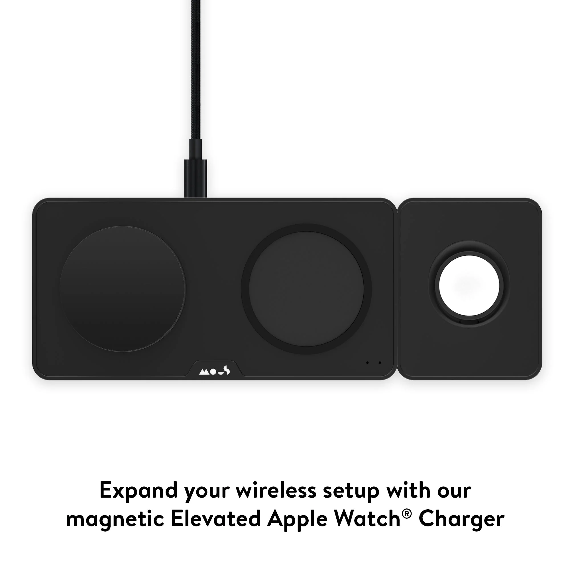 Matte Black Wireless Charging Station - Image 4