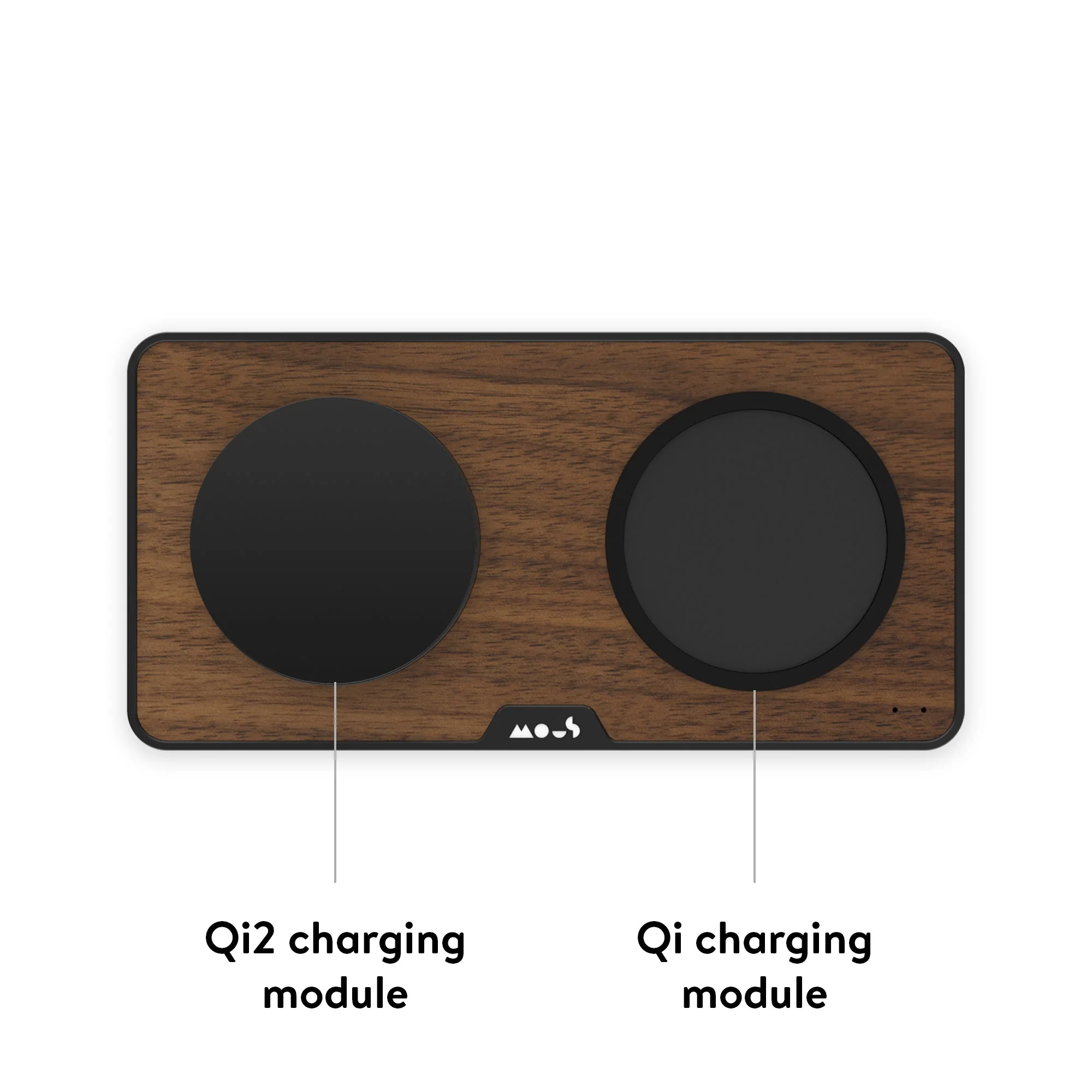 Walnut Wireless Charging Station - Image 8