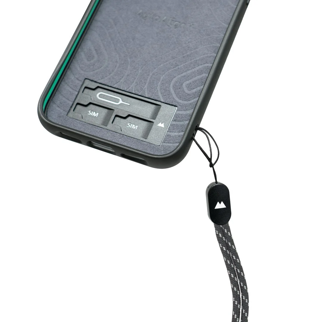 Tonal Grey Wrist Strap - Image 4